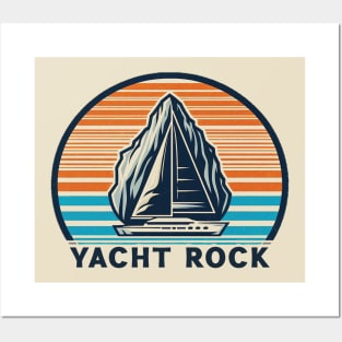 Yacht Rock Vintage design Posters and Art